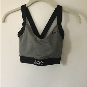 Nike Indy Logo Back Sports Bra size M